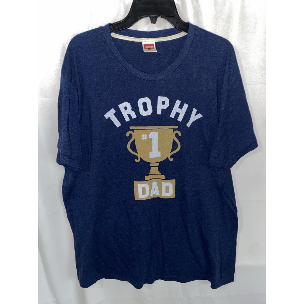 Homage Trophy Dad #1 T Shirt XXL Fathers Day